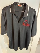Holy Bull Stakes Polo Shirt By L.W. Apparel Size XL Black With Embroidered 18-10 picture