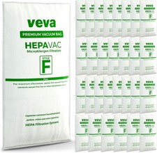 Veva 30 Pack HEPA Filter Bags Style F for Kirby Vacuums – Fits G3–Avalir II picture