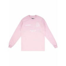 Anti Social Social Club x Neighborhood Pink Graphic Long Sleeve Shirt XXL picture