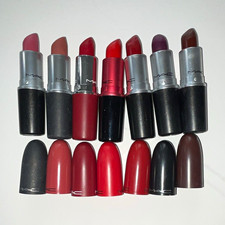 7 M·A·C Lipstick Stick Container & Case | Pink Nude Red Purple Brown Matte Satin picture