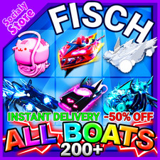 [🟢ONLINE] Fisch BOATS | ALL BOATS 200+ | ✅ INSTANT DELIVERY ✅ | 24/7 Support picture