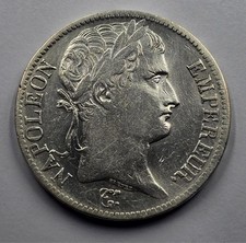 France Napoleon Bonaparte Silver 5 Francs coin 1811 A picture
