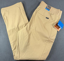 NEW Columbia Women's Trail Straight Leg Active Fit Pants Canoe (Tan) Size Large picture