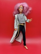 Vintage Jem and the Holograms Friend Raya Pink Hair Doll picture