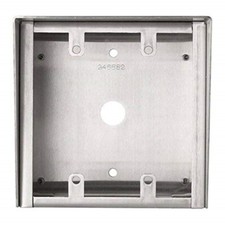 New Aiphone SBX-2G 2-Gang Surface Mount Stainless Steel Mount Box picture
