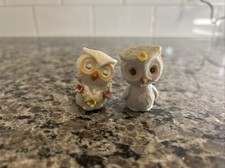 Vintage Napcoware Miniature Owl Figurines picture