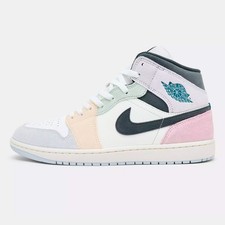MENS NIKE AIR JORDAN 1 ONE MID SE SAIL ICED JADE SIZE 11 IB7110 100 NEW picture