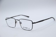 NEW ALAN J AJ-170 C2 BLACK AUTHENTIC EYEGLASSES 56-19 picture