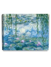 DECORARTS Water Lilies by Claude Monet Giclee Print Canvas Wall Art 30*24