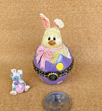 Boyds Bears 2011 Chirp’s Easter Egg with Hoppy McNibble NIB NEW 1E/755 picture