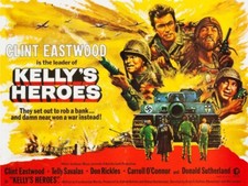 1970 KELLY'S HEROES VINTAGE WAR MOVIE POSTER PRINT STYLE C 18x24 9 MIL PAPER picture