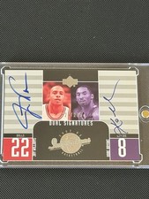 2002-03 Kobe Bryant UD Inspirations Dual Autograph #125/275 🐍 picture