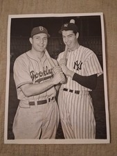 1941 Joe Dimaggio Game 1 1941 World Series  8x10 Type 1 Photo Hs1419 picture