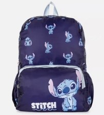 Disney Primark X Stitch & Scrump Foldable Travel Backpack NWT picture