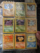 Pokemon Card Binder Lot Holo Foil Base Collection Cards Original WOTC 1999 + picture