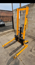 Big Joe Walkie Stacker Manual,  4000 lb, 131-140 in Lift, Cushion Tires picture