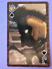 Reiner Braun    Attack on Titan  poker  Trading Card  Japan 2014 picture