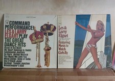 Les & Larry Elgart Vinyl LP Lot Command Performance & Girl Watchers Columbia 60s picture