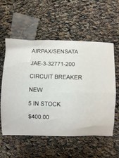 Airpax/Sensata Circuit Breaker 200A 3-Pole P/N JAE-3-32771-200 picture