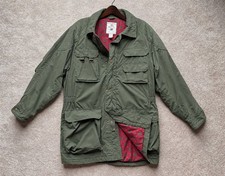 VTG Banana Republic 80’s Safari Field Jacket Lined M-65 Style STUNNING Medium picture