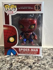 2012 SDCC FUNKO POP 15 METALLIC THE AMAZING SPIDER-MAN 480 PIECES *NO STICKER* picture