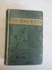 THE SPEECHES OF DANIEL WEBSTER BY REV. B.F. TEFFT 1854 picture