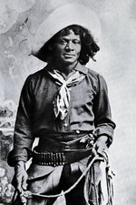 Nat Love African American Cowboy Portrait - 1907 - 4 x 6 inch Photo Print picture