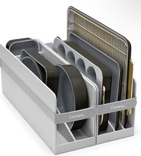 Caraway 11-Pc Ceramic Nonstick Bakeware Set Black Gold New Open Box  picture
