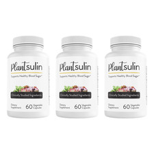 Plantsulin Blood Sugar Support Dietary Supplement 60 Capsules (Bundle of 3) picture