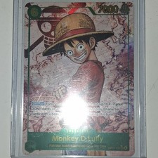 Bandai One Piece CCG Monkey D. Luffy OP13-118 Alt Art Foil EN 7000 Cost 6 picture