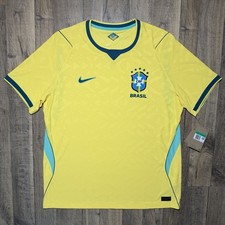 NWT Brazil National Team 2026 World Cup Authentic Match Aero-Fit Home Jersey XL picture