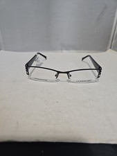  COVERGIRL EYEWEAR CG0394-1 BLACK WHITE 51/18/135 EYEGLASSES FRAME HALF RIMS  picture