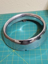 1954 Plymouth Headlight Door Chrome Bezel Part # 1546556 Previously Owned  picture