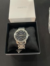 Seiko Presage 60's Style 39.5 MM Blue Dial Automatic Watch SRPL07J1 picture