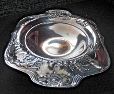 Antique James W. Tufts Silver Plate Guaranteed #4379 Footed Bowl 9.5