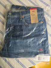 Levi's 559 Relaxed Straight Fit Jeans 38x34 Brand New picture