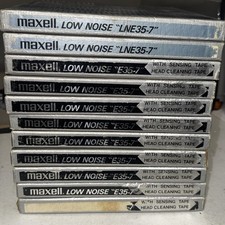 Lot Of 11 Maxwell Low Noise LNE35-7 & E35-7 Used 7” Reels.  Rock & Country picture