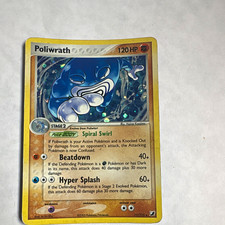 The Pokémon Company Poliwrath 11/115 EX Unseen Forces 2005 Holo Rare Stage 2 EN picture