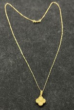 18K Gold Necklace REAL GOLD picture