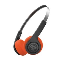 JLab Rewind Wireless Retro Headphones Blue, Bluetooth, Black, 80s 90s style picture