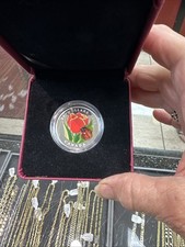 2011 Canada 1st Series $20 Fine Silver Coin Tulip With Glass Ladybug 1732/5000 picture