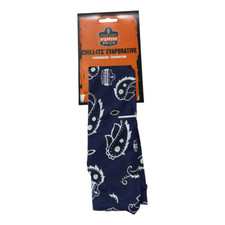 Ergodyne Chill-Its Evaporative Cooling Bandana Triangle Hat Polymers Tie Closure picture