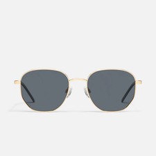 Quay Australia Big Time Sunglasses Gold Smoke Polarized NWOT BRAND NEW GOLD/ SMK picture