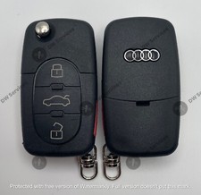 NEW Audi keyless entry remote FLIP key fob 4D0837231E / 231P/D - MYT8Z0837231 picture