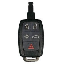 OEM VOLVO Keyless Remote Fob 5B + UNCUT Key For VOLVO - KR55WK49259 (SHP) picture