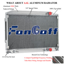 #1075011701 2-Row Radiator Fits Mercedes SL R107 C107 380 SL SLC NEW #1075011401 picture