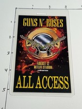 Guns And Roses Commemorative 2026￼MetLife Stadium All Access backstage pass picture