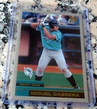 MIGUEL CABRERA 2016 Reprint 2000 Topps Traded Rookie Card RC Tigers Triple Crown picture