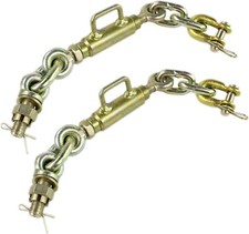 2 Pack 159350 Universal Tractor Check Chain Assembly (Adj. 11-3/4