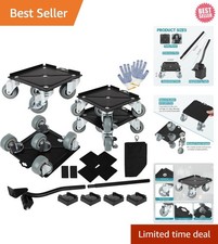 Upgrade Large Furniture Dolly, Furniture Movers with 5 360° Rotation Wheels a... picture
